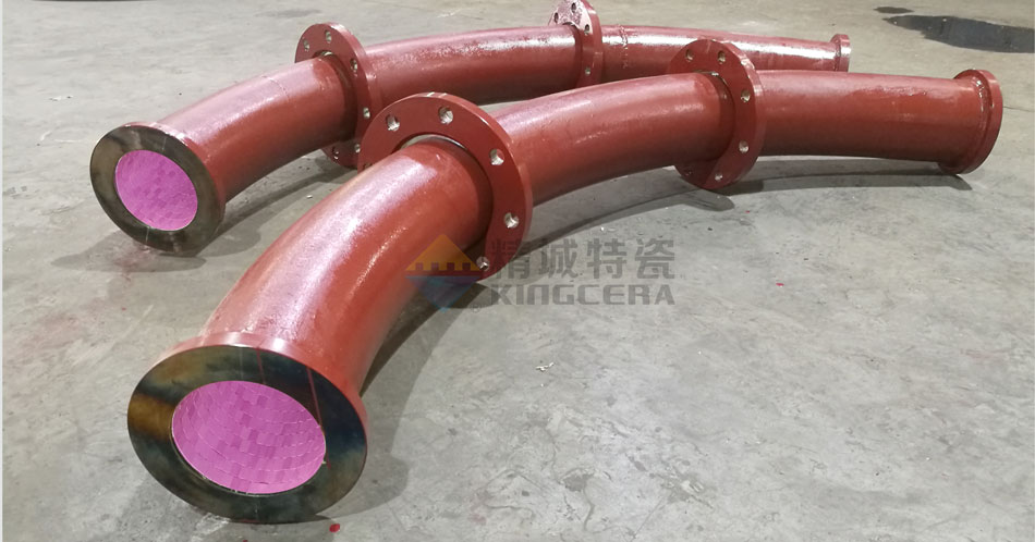 永信贵宾会217特瓷耐磨陶瓷煤粉管道